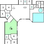 Lovely Home In Romo With Sauna 度假居 *